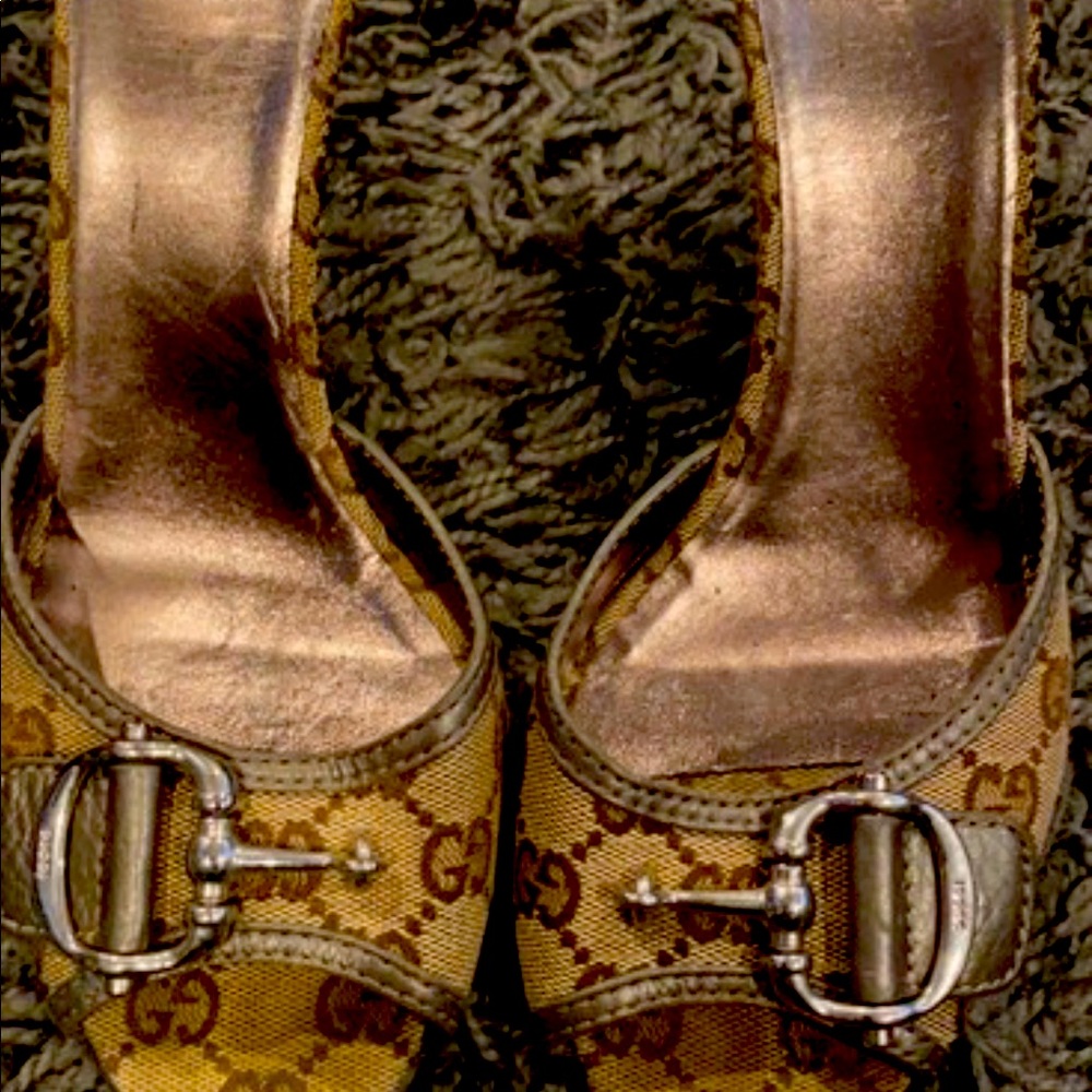 GG Fabric Gucci Mule